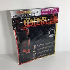 Woman’s Heat Logic Thermal Base Layer Long Pants Bottoms Black Size L