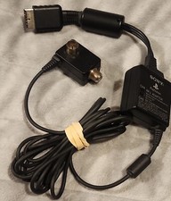 Sony PlayStation 1 RFU Adapter Black Cable SCPH-1121 for PS1