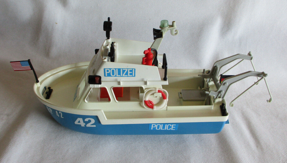 PLAYMOBIL 3539 3599 Feu Latéral Rouge Projecteur Bateau Patrouille Police EUR 3,00 - PicClick FR - Foto 9