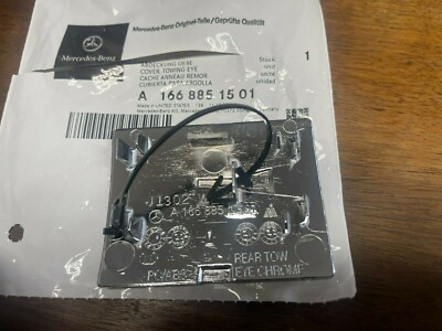 Genuine Mercedes Towing Eye Cover For GL, GLE, GLS W166 X166 – A1668859222, 90-Day Warranty
