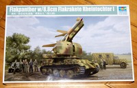 Trumpeter 09532 : Dt. Flakpanther Mit 8.8Cm Flakrakete / Kit 1:35 / Neu