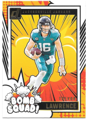 2024 Donruss Football TREVOR LAWRENCE BOMB SQUAD -JACKSONVILLE