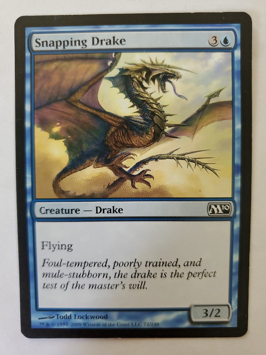mtg drake cards Scavenger [Shards of Alara] or hanging from the bottom of a crashed train thats derailed over a cliff Iridescent Drake from Urza's Destiny