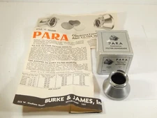 VINTAGE BURKE & JAMES PARA 32MM SUNSHADE & FILTER HOLDER COMBO STYLE B