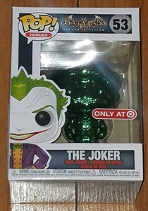 green chrome batman funko pop