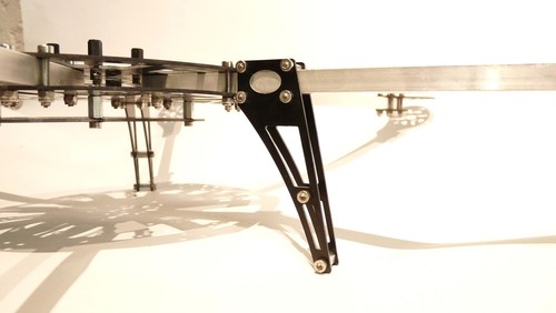 Set Landegestell 1,5 mm GFK 7,5 cm Bodenfreiheit - Picture 2 of 2