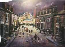 The Big Wheel Bernard McMullen Limited Edition Litho Print. Numbered And Signed