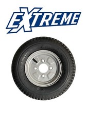 Extreme 8" 4.00x8 Metric Wheel and Tyre Boat Trailer Axle 100mm PCD