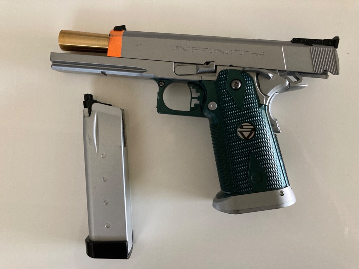 トイガン WESTERN ARMS SV INFINITY LIMITED SILVER Western Arms Japan Xcelerator Infinity BB gun Airsoft Pistol