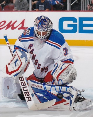 henrik lundqvist signed jersey