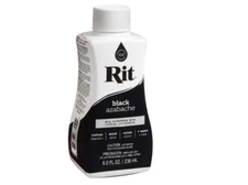 Black Dye Clothes All Purpose Liquid Rit Paint Restore Repair Wool Cotton Nylon