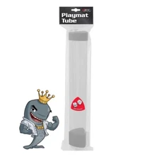BCW Playmat Tube White With 2 Dice & Caps FREE SHIP