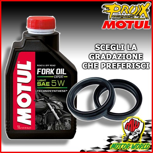 KIT REVISIONE FORCELLA PARAOLI PARAPOLVERE OLIO Honda CB 600 F Hornet 2006 2007 - Foto 12