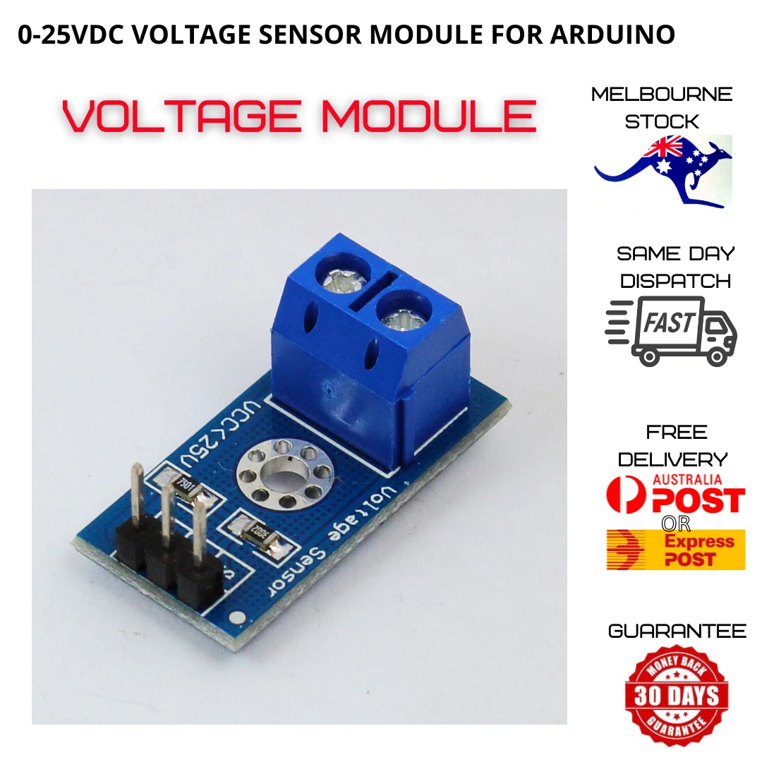 Interfacing 025V DC Voltage Sensor With Arduino, 42 OFF