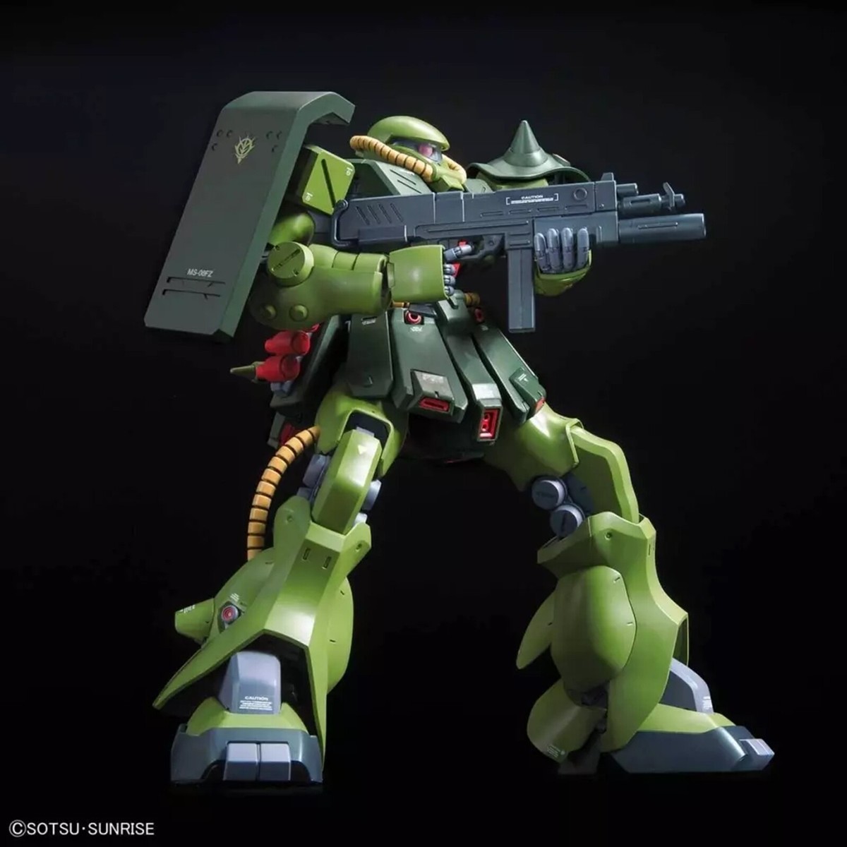 BANDAI SPIRITS RE/100 1/100 MS-06FZ ZAKU II FZ Custom Plastic