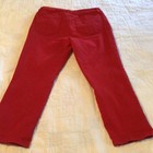 Westport Womens Signature Fit Capris Size 8 Red Cuff Vent Casual Summer Coastal — photo 4