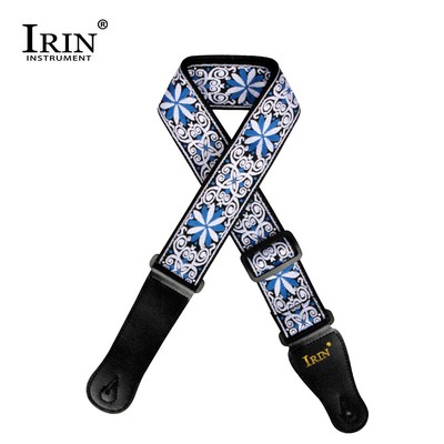 IRIN GS-02 Adjustable Embroidery Guitar Straps for Acoustic Electric V8S8