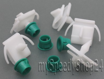 20x BMW E30 E34 Zierleistenklammern Swellerleiste Clips Tülle Leiste Klips
