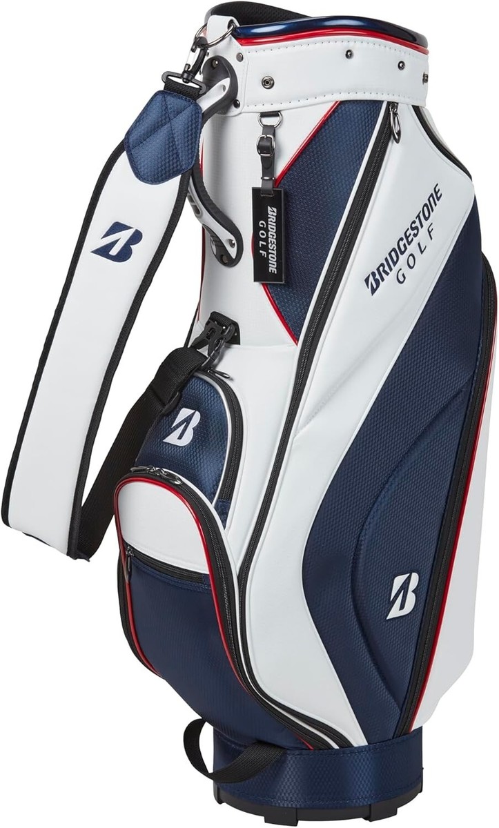 BRIDGESTONE Golf Men's Caddy Bag BASIC MODEL 9 x 47 inch 2.9