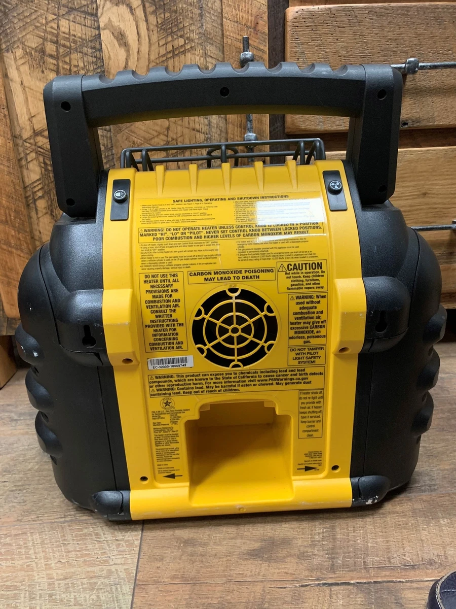 DeWALT DXH12B 20V 12000-BTU Cordless Portable Propane Radiant Heater | eBay