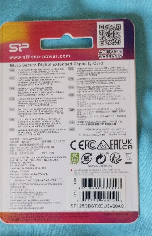 SP Superior Pro 128 GB Micro SDXC Ultra HD Memory Card UHS-I Card - Image 2 of 4