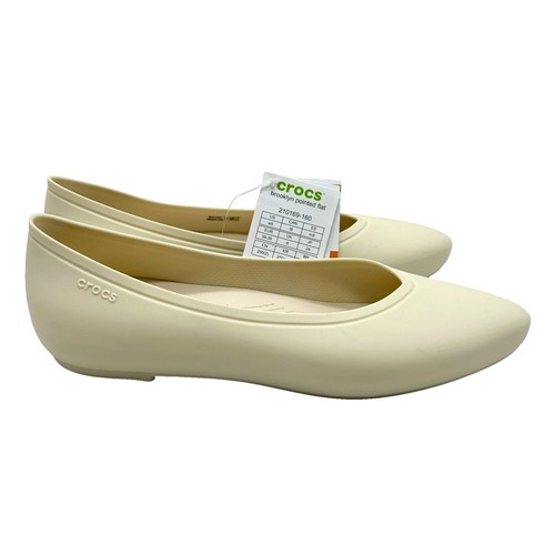 New CROCS Womens BROOKLYN FLAT 209384-6UR QUARTZ US W 5 - 9 TAKSE