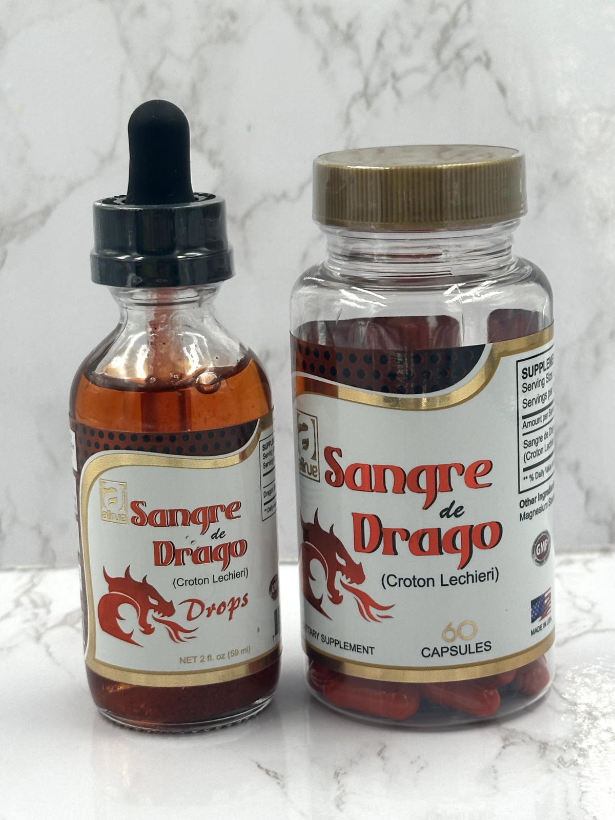 2 DRAGON'S BLOOD ANTI-INFLAMMATORY SANGRE DE DRAGO MIRACLE CROTON LECHLERI