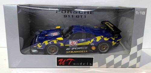 UT 1/18 Scale diecast - 39723 Porsche 911 GT1 1997 Wallinder Greasley Lister - Picture 5 of 5