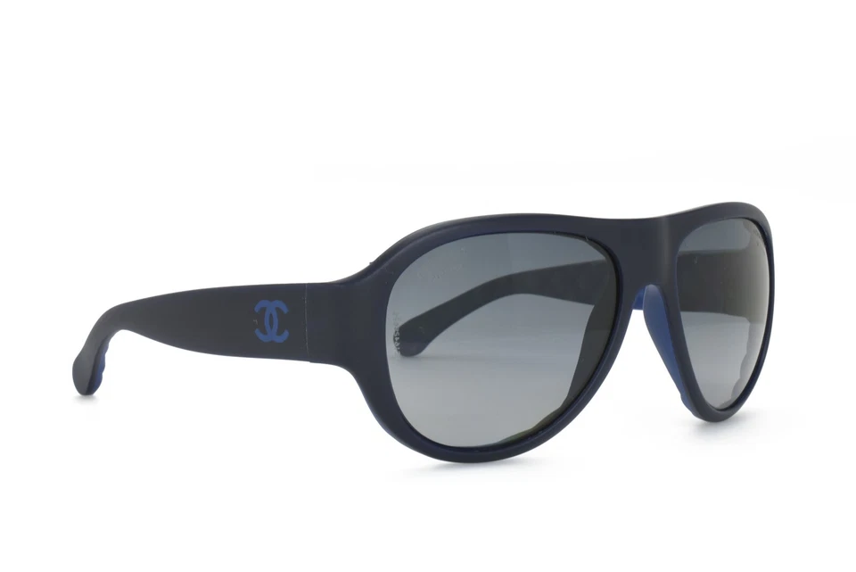 New Authentic CHANEL Sunglasses Polarized 6050 1482 Z8 2P 56-16-130 - Image 4 of 4