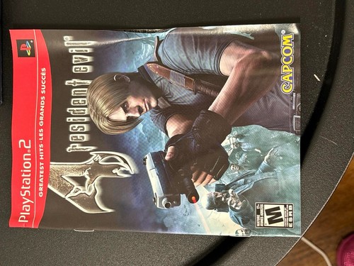 Resident Evil 4 PS2 (PlayStation 2, 2005) GREATEST HITS AUTHENTIC CIB - Picture 9 of 12