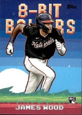 2025 Topps Series 1 Celebration James Wood 8-Bit Ballers #8B-16 (RC)