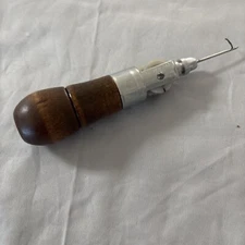 Vintage C.A. Myers, "The Awl For All” Leather Sewing Awl Tool