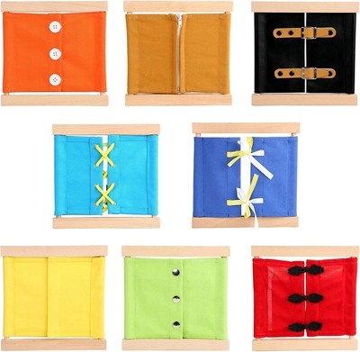 Dress Learning Boards Early Learning Basic Life Skills Learn to Dress Practice