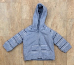fleece lined hooded cardigan