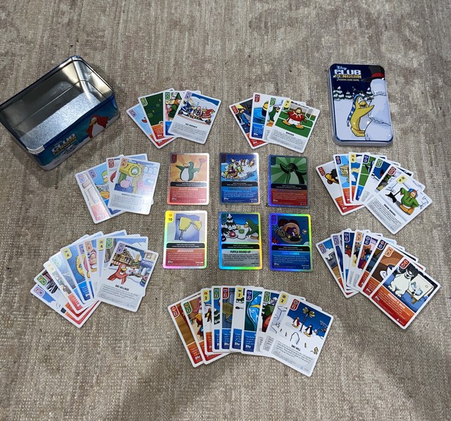 Disney Club Penguin Card Jitsu Trading Game Tin 117 Reg 5 ...