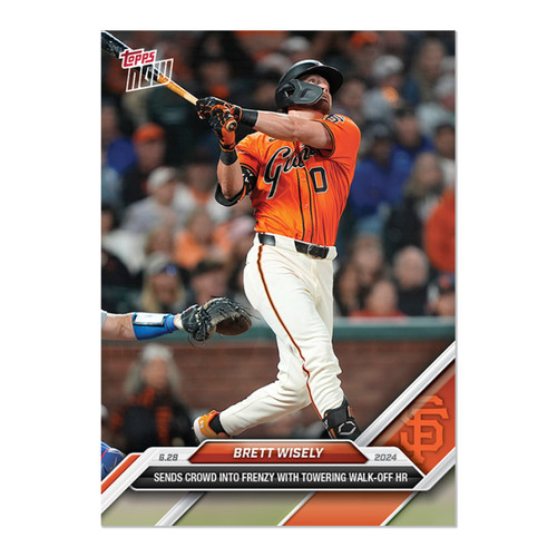 2024 Topps Now 359 Brett Wisely