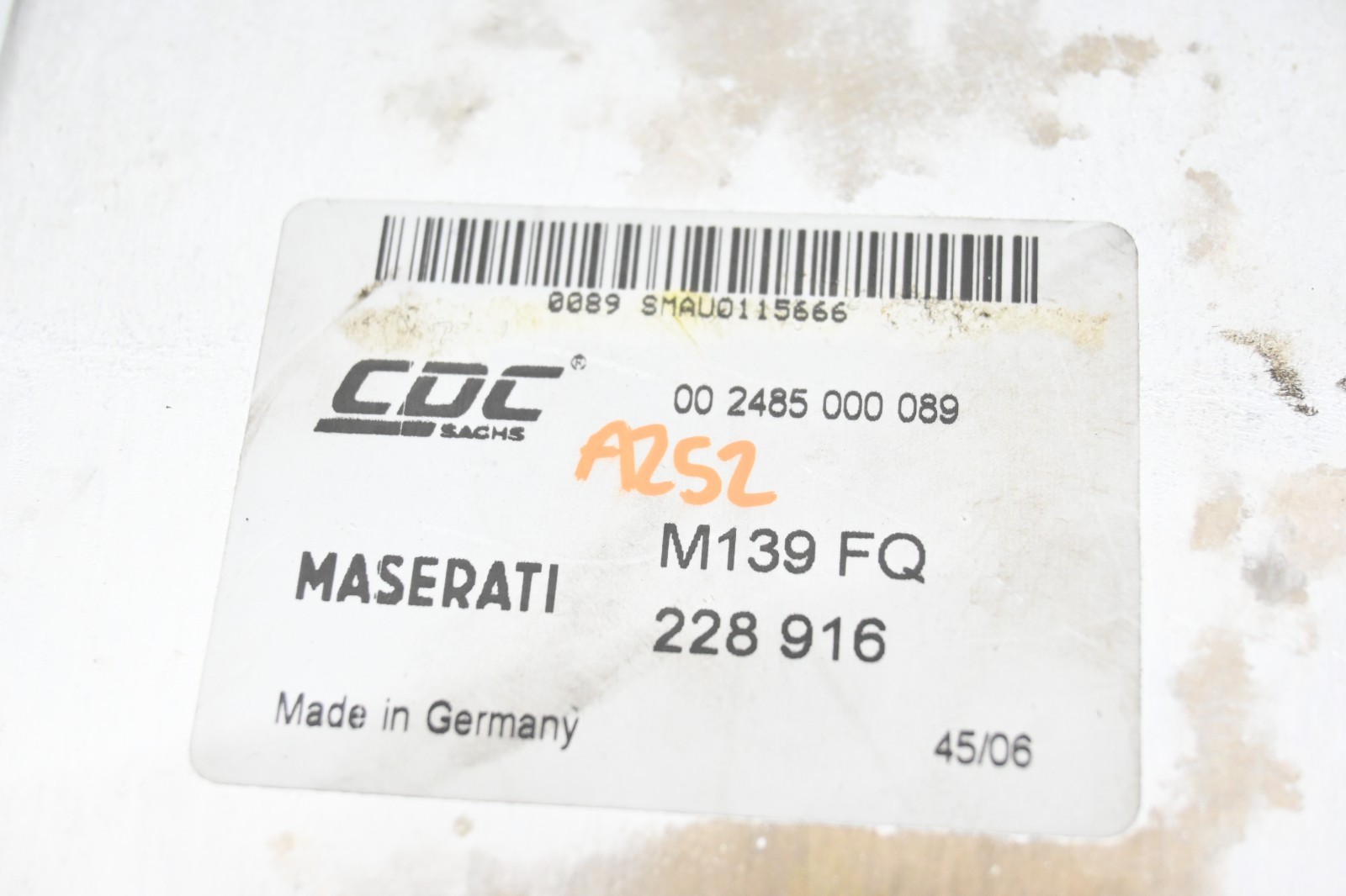 ⭐ 05-07 Maserati Quattroporte Sachs Cdc Suspension Control Module Unit Ecu Oem