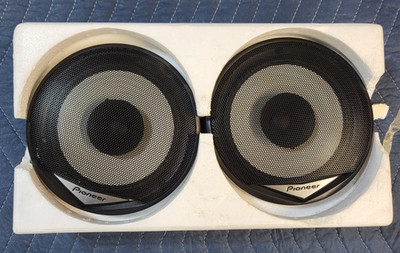 Pair Pioneer TS-164P Dual-Cone Speakers 6.5'' 100wW Open Torn Box Never Installed