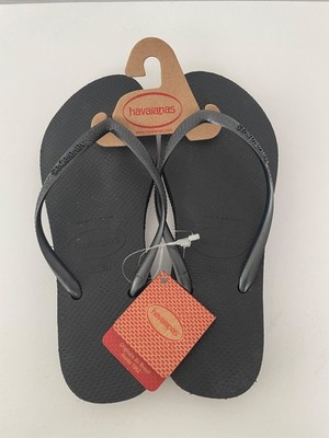 NEU Havaianas Gr. 39/40 schwarz Platform Zehentrenner Flip-Flops