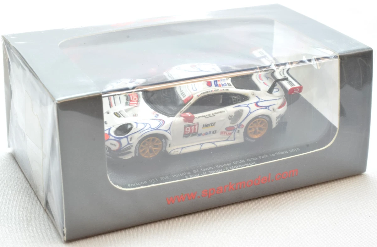 スパーク　1/87（HO）スケール ポルシェ911RSR Spark Diecast & Toy 1:87 Scale for sale | eBay