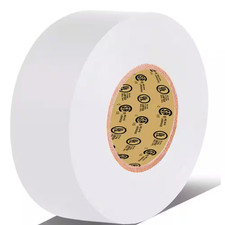 3/4 In. X 66 Ft. Electrical Tape White Waterproof Flame Retardant Strong Adhesiv