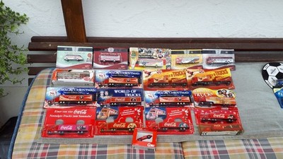 Große Sammlung Werbetrucks 1:87/H0 ca 350 STK OVP Inkl. 20× Coca-Cola OVP