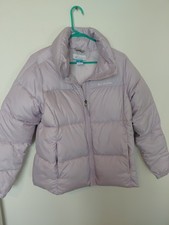 Columbia Puffer Coat Women's Medium Twilight Dusty Iris Purple Logo Jacket