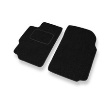 Tapis de sol en feutre pour Peugeot 406 Coupé, Berline, SW (1995-2004) Noir P