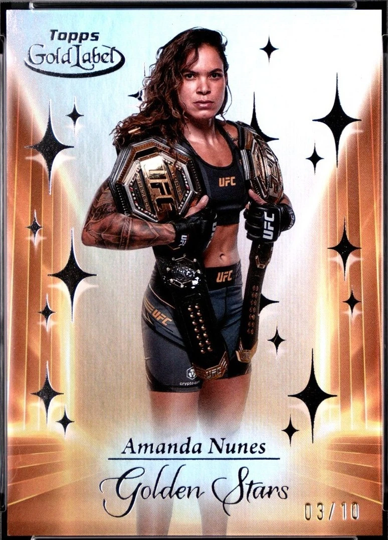 UFC　王者　アマンダ・ヌネス　ゴールドカード　psa10 2024 Topps Gold Label UFC - Amanda Nunes #GS-6 for sale | eBay