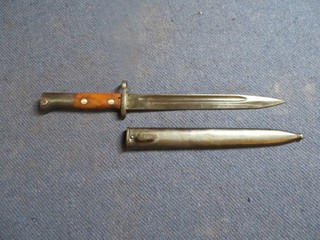 YUGOSLAVIAN M48 MAUSER BAYONET W/ SCABBARD EXCELLENT