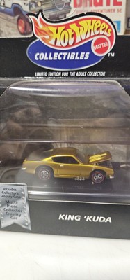 HOT WHEELS BLACK BOX KING CUDA  GOLD