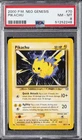 2000 POKEMON NEO GENESIS #70 PIKACHU PSA 8