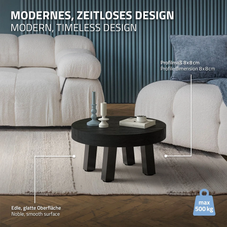 Patas de mesa 30cm inclinadas de acero gris oscuro 8x8cm en ángulo para muebles - Imagen 4 de 4