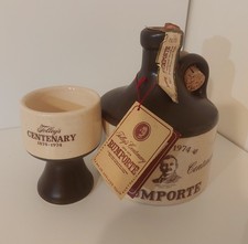 Vintage 1874-1974 Tolley’s Centenary Rumporte Demijohn Sealed With Cork Stopper